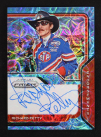 Richard Petty 2021 Panini Prizm Endorsements Prizms Carolina Blue Scope #2 #24/75 at PristineAuction.com