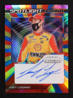 Joey Logano 2021 Panini Prizm Spotlight Signatures Prizms Rainbow #6 #15/22 at PristineAuction.com