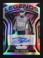 Tony Stewart 2021 Panini Prizm Silver Prizm Signatures #84 at PristineAuction.com