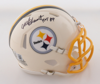 Mel Blount Signed Steelers Retro Alternate Speed Mini Helmet Inscribed "HOF 89" (Beckett) at PristineAuction.com