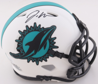 Jaylen Waddle Signed Dolphins Lunar Eclipse Alternate Speed Mini Helmet (JSA & PIA) at PristineAuction.com