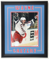 Wayne Gretzky Signed Rangers Custom Framed Photo (JSA) at PristineAuction.com