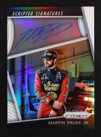 Martin Truex Jr. 2018 Panini Prizm Scripted Signatures Prizms White #38 #4/5 at PristineAuction.com