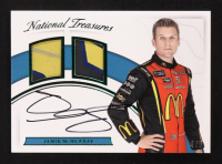 Jamie McMurray 2017 Panini National Treasures Dual Tire Signatures Green #6 #4/5 at PristineAuction.com