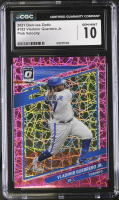 Vladimir Guerrero Jr. 2021 Donruss Optic Pink Velocity #182 #206/249 (CGC 10) at PristineAuction.com