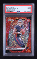 Michael Penix Jr. 2024 Panini Prizm Prizms Red Sparkle #378 RC (PSA 9) at PristineAuction.com