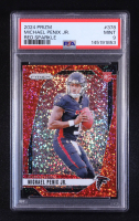 Michael Penix Jr. 2024 Panini Prizm Prizms Red Sparkle #378 RC (PSA 9) at PristineAuction.com
