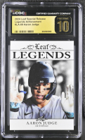 Aaron Judge 2024 Leaf Special Release Legends Achievement #LA-09 (CGC 10 | Black Label) at PristineAuction.com