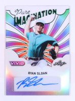 Ryan Sloan 2025 Leaf Vivid Pure Imagination Autographs #PARS3 #1/8 RC at PristineAuction.com