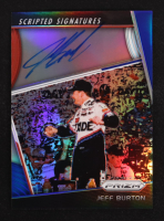 Jeff Burton 2018 Panini Prizm Scripted Signatures Prizms Red White and Blue #27 #43/75 at PristineAuction.com