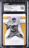 Honus Wagner 2022 Panini National Treasures Treasured Stats #TS-1 #96/99 (CGC 10) at PristineAuction.com