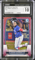 Vladimir Guerrero Jr. 2023 Bowman Mega Box Pink #87 #191/199 (CGC 10) at PristineAuction.com