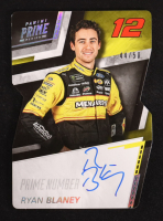 Ryan Blaney 2018 Panini Prime Prime Number Signatures #16 #44/50 at PristineAuction.com