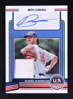 Bryce Eldridge 2023 USA Baseball Stars and Stripes 18U National Team Signatures Materials #7 RC at PristineAuction.com