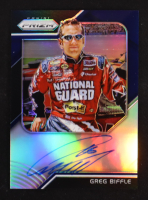 Greg Biffle 2018 Panini Prizm Autographs Prizms Blue #2 #02/50 at PristineAuction.com