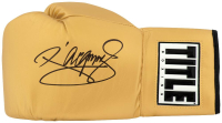 Manny Pacquiao Signed Title Boxing Glove (Schwartz) at PristineAuction.com