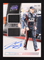 Trevor Bayne 2019 Panini Prime Dual Material Autographs #8 #04/99 at PristineAuction.com