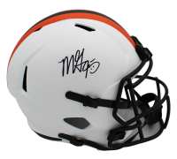 Myles Garrett Signed Browns Full-Size Lunar Eclipse Alternate Speed Helmet (Beckett) at PristineAuction.com