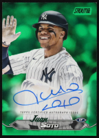 Juan Soto 2024 Stadium Club Autographs Green #SCBAJS #4/5 at PristineAuction.com