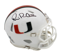 Michael Irvin Signed Miami Hurricanes Speed Mini Helmet (Beckett) at PristineAuction.com