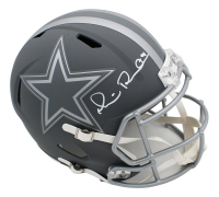 Micheal Irvin Signed Cowboys Full-Size Slate Alternate Speed Helmet (Beckett) at PristineAuction.com