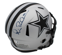 Micheal Irvin Signed Cowboys Full-Size Authentic On-Field Rave Alternate Speed Helmet (Beckett) at PristineAuction.com