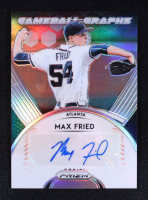 Max Fried 2019 Panini Prizm Game Ball Graphs #12 at PristineAuction.com