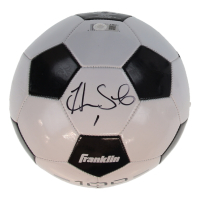 Hope Solo Signed Soccer Ball (Schwartz) at PristineAuction.com