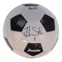 Hope Solo Signed Soccer Ball (Schwartz) at PristineAuction.com