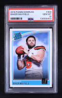 Baker Mayfield 2018 Donruss #303 RR RC (PSA 10) at PristineAuction.com