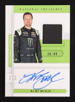 Kurt Busch 2021 Panini National Treasures Firesuit Signatures #18 #36/99 at PristineAuction.com
