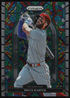 Bryce Harper 2022 Panini Prizm Stained Glass #4 at PristineAuction.com