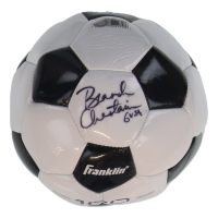 Brandi Chastain Signed Franklin Soccer Ball Inscribed "6 USA" (Schwartz) at PristineAuction.com
