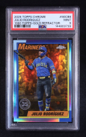 Julio Rodriguez 2025 Topps Chrome '90 Topps Gold Refractors #90CB6 #26/50 (PSA 9) at PristineAuction.com