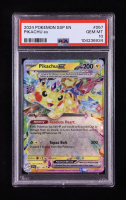 Pikachu ex 2024 Pokemon TCG Scarlet & Violet Surging Sparks #057 (PSA 10) at PristineAuction.com