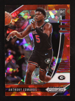 Anthony Edwards 2020-21 Panini Prizm Draft Picks Prizms Red Ice #41 RC at PristineAuction.com