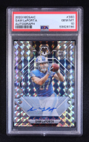 Sam LaPorta 2023 Panini Mosaic Rookie Autographs Mosaic #360 RC (PSA 10) at PristineAuction.com