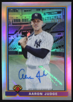 Aaron Judge 2021 Bowman Chrome '91 Bowman Autographs Refractors #91BAJ #15/30 at PristineAuction.com