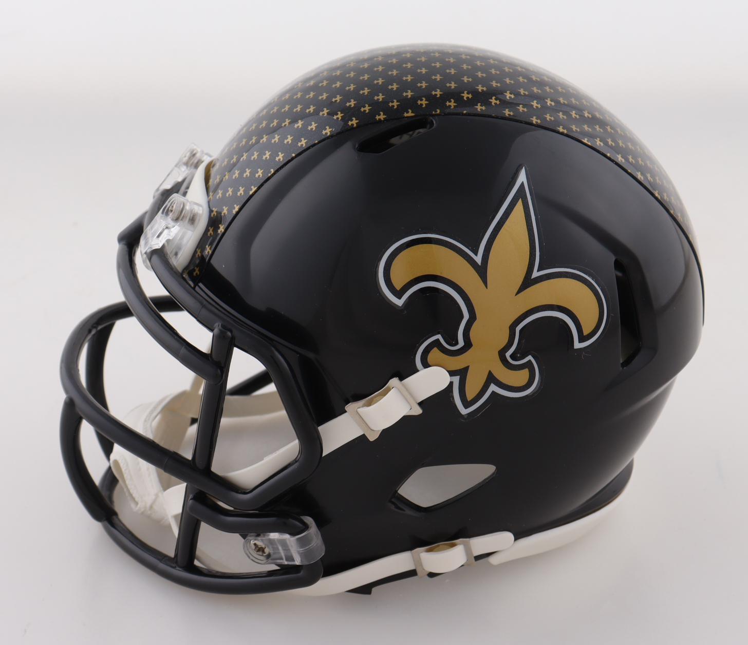 Drew Brees Signed Saints Speed Mini Helmet (Beckett) at PristineAuction.com Drew Brees Signed Saints Speed Mini Helmet (Beckett) at PristineAuction.com