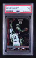 Michael Jordan 1997-98 Topps Chrome #123 (PSA 7) at PristineAuction.com