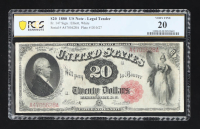 1880 $20 Legal Tender Note Elliott / White (PCGS Very Fine 20) at PristineAuction.com
