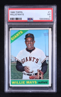 Willie Mays 1966 Topps #1 (PSA 3) at PristineAuction.com