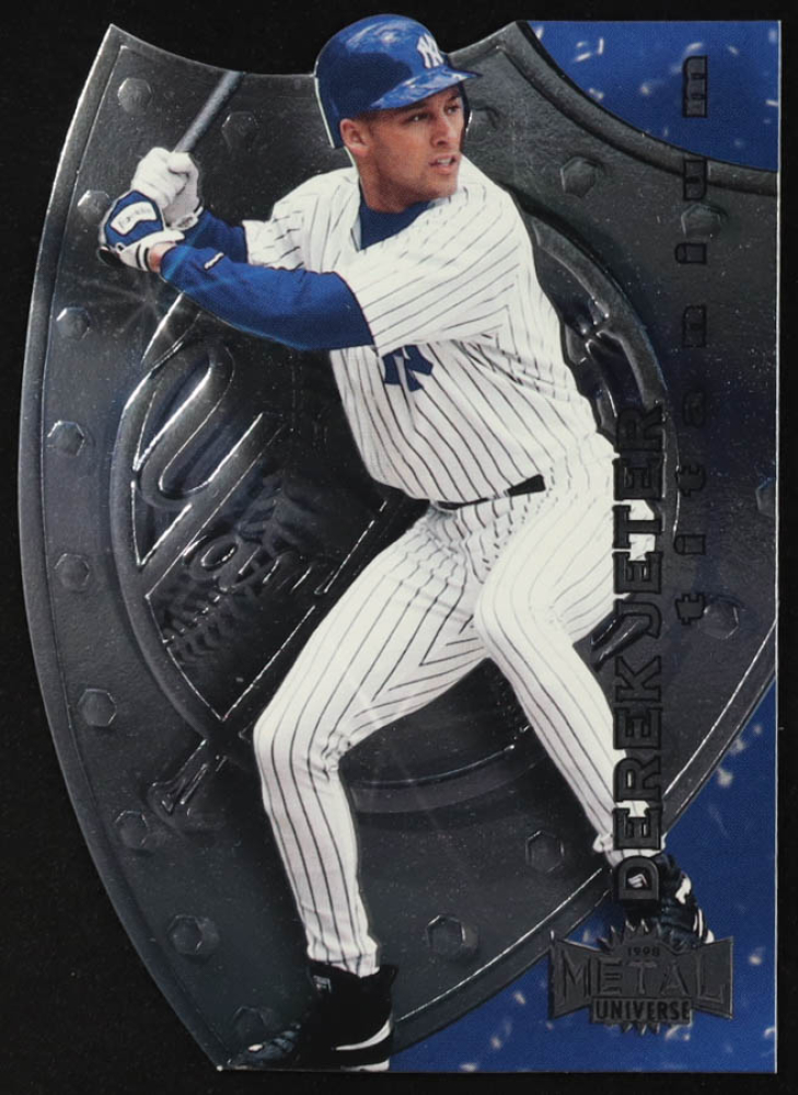 Derek Jeter 1998 Metal Universe Titanium #9