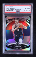 Nikola Jokic 2023-24 Panini Prizm Global Reach Prizms Silver #3 (PSA 10) at PristineAuction.com