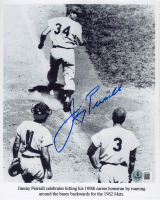 Jimmy Piersall Signed Mets 8x10 Photo (Beckett) at PristineAuction.com