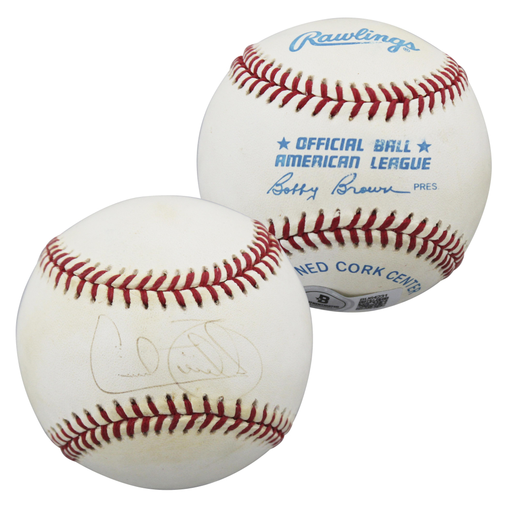Cecil Fielder Signed OAL Baseball (Beckett) at PristineAuction.com
