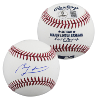 Ben Zobrist Signed OML Baseball (Beckett) at PristineAuction.com