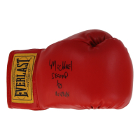 Michael Nunn Signed Everlast Boxing Glove Inscribed "Second To Nunn" (Schwartz) at PristineAuction.com