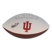 Mikail Kamara Signed Indiana Hoosiers Logo Football (Schwartz) at PristineAuction.com