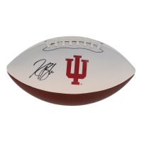 Kaelon Black Signed Indiana Hoosiers Logo Football (Schwartz) at PristineAuction.com